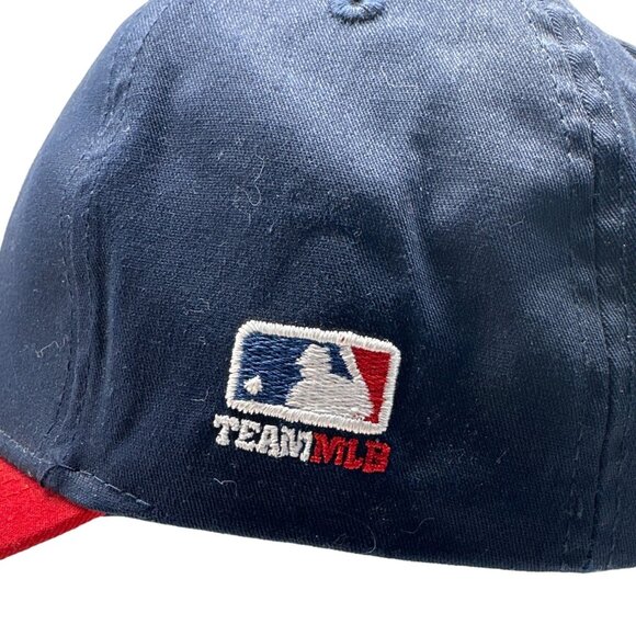 Oc Sports Washington Nationals Adjustable Baseball Hat for Men Navy Blue Red - Picture 5 of 10